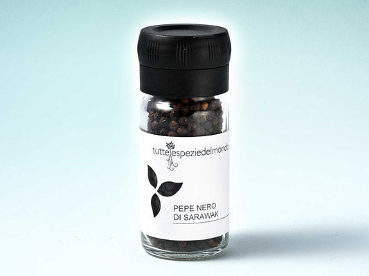 Sarawak Black Pepper - Grinder Cap Βάζο 50γρ